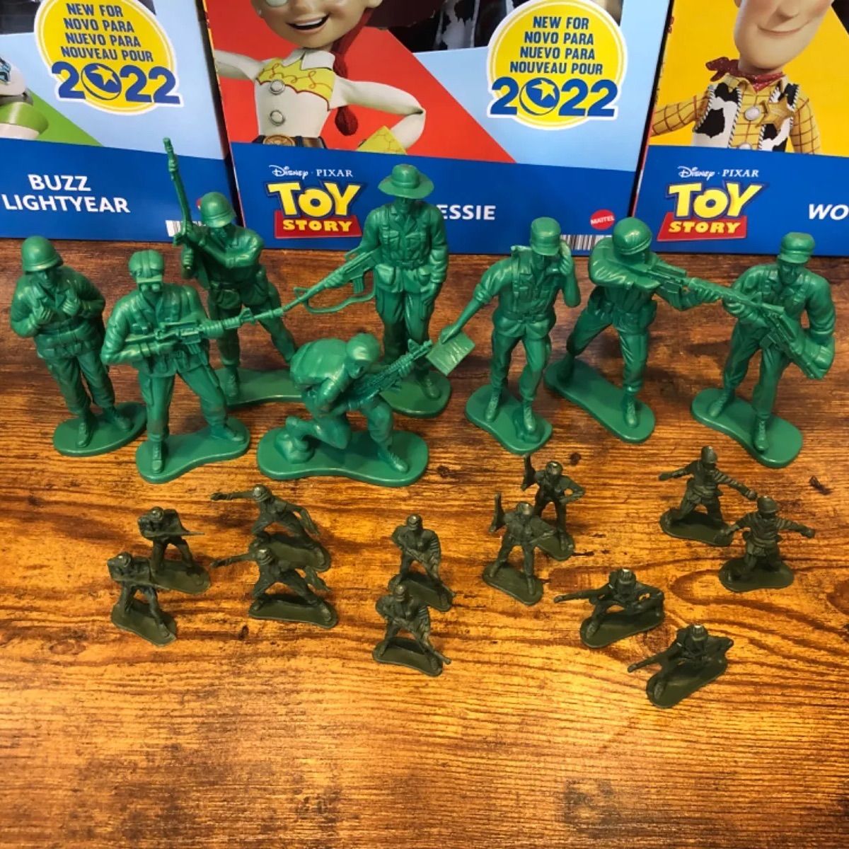 ミリタリー ジャンボ ソルジャー & ミニ ソルジャー 20体セット