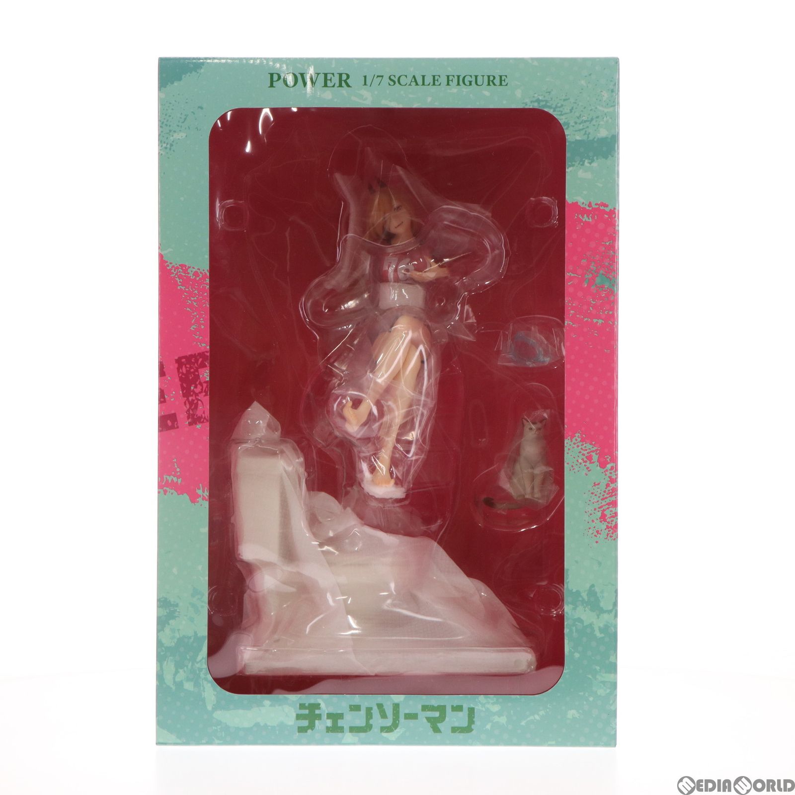 alpha - eStream Store限定特典付属 SHIBUYA SCRAMBLE FIGURE チェンソーマン 1/7 完成品 フィギュア eStream/アルファサテライト SHIBUYA SCRAMBLE FIGURE、TVアニメ『チェンソーマン』より