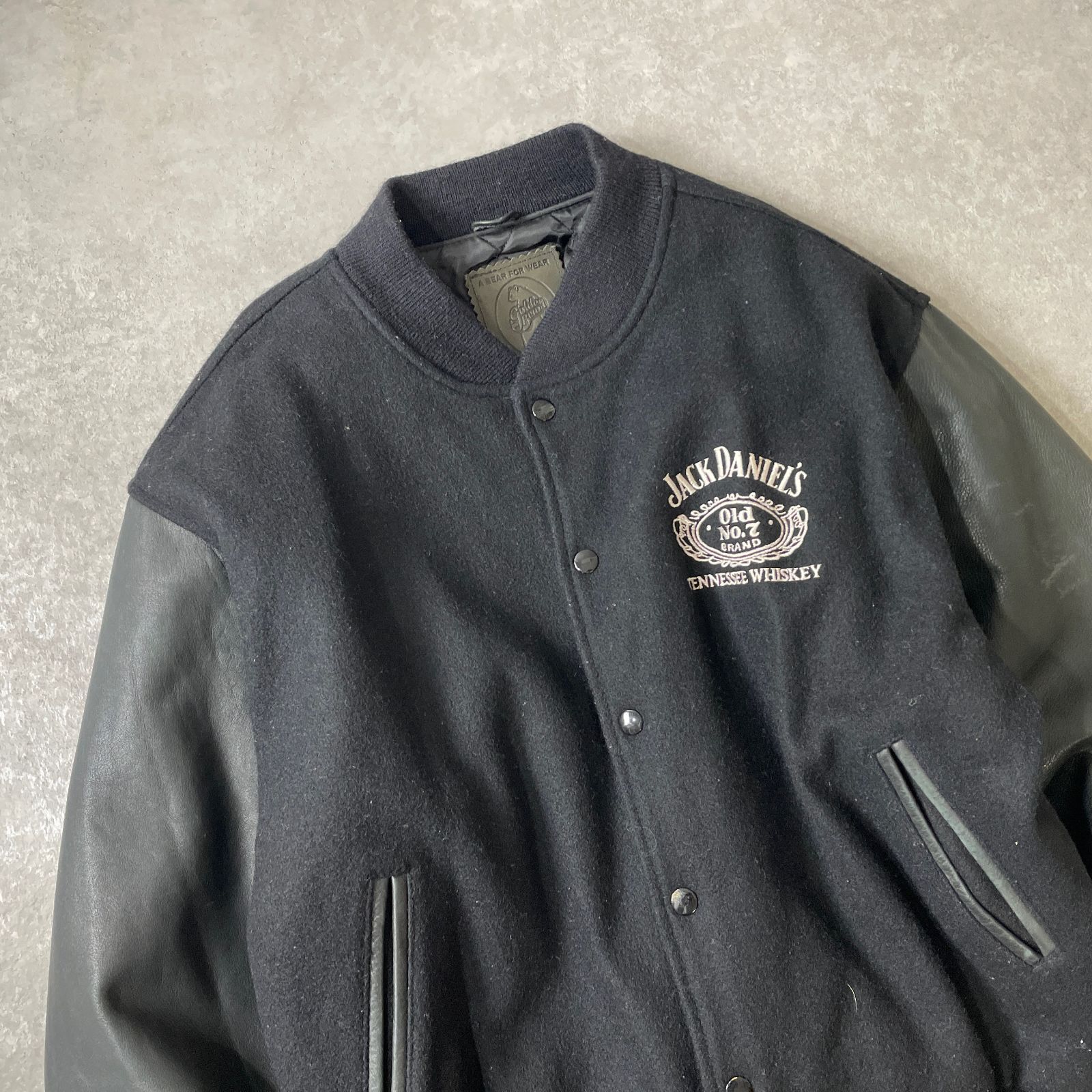 USA製 VINTAGE Golden Bear 企業物 JACK DANIEL'S刺繍 ジャック