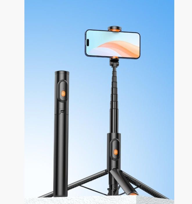 弾丸棒新型自撮り棒着地三脚携帯電話撮影自撮り神器手持ち撮影スタンド