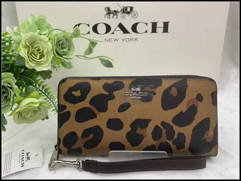 COACH 長財布 コーチ 財布 シグネチャー アコーディオン ウォレット プレゼント 贈り物 ギフト ラウンドファスナー ロング ジップ ファッション レディース メンズ 新品 未使用 CB865 A017-X1