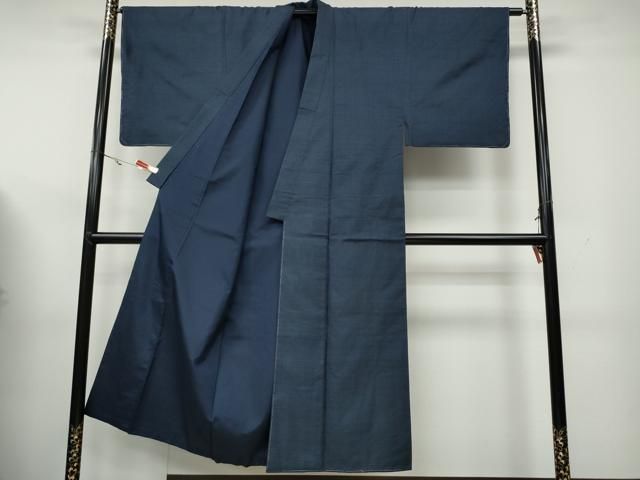 平和屋着物●男性 本場大島紬 アンサンブル 長襦袢セット 袷 100亀甲 総詰め 正絹 CAAY4826ut