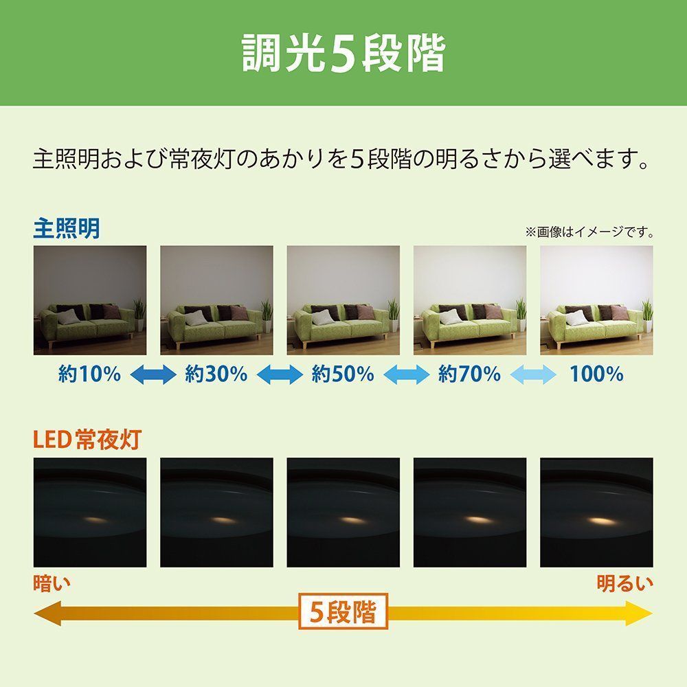 HotaluX(ホタルクス) (日本製) LEDシーリングライト HLDZ06209 適用畳
