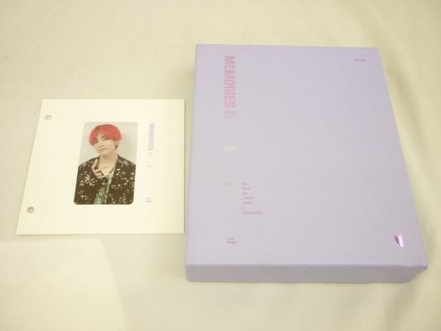 中古品 韓流 防弾少年団 BTS MEMORIES OF 2018 Blu-ray トレカ V テヒョン 日本語字幕付き