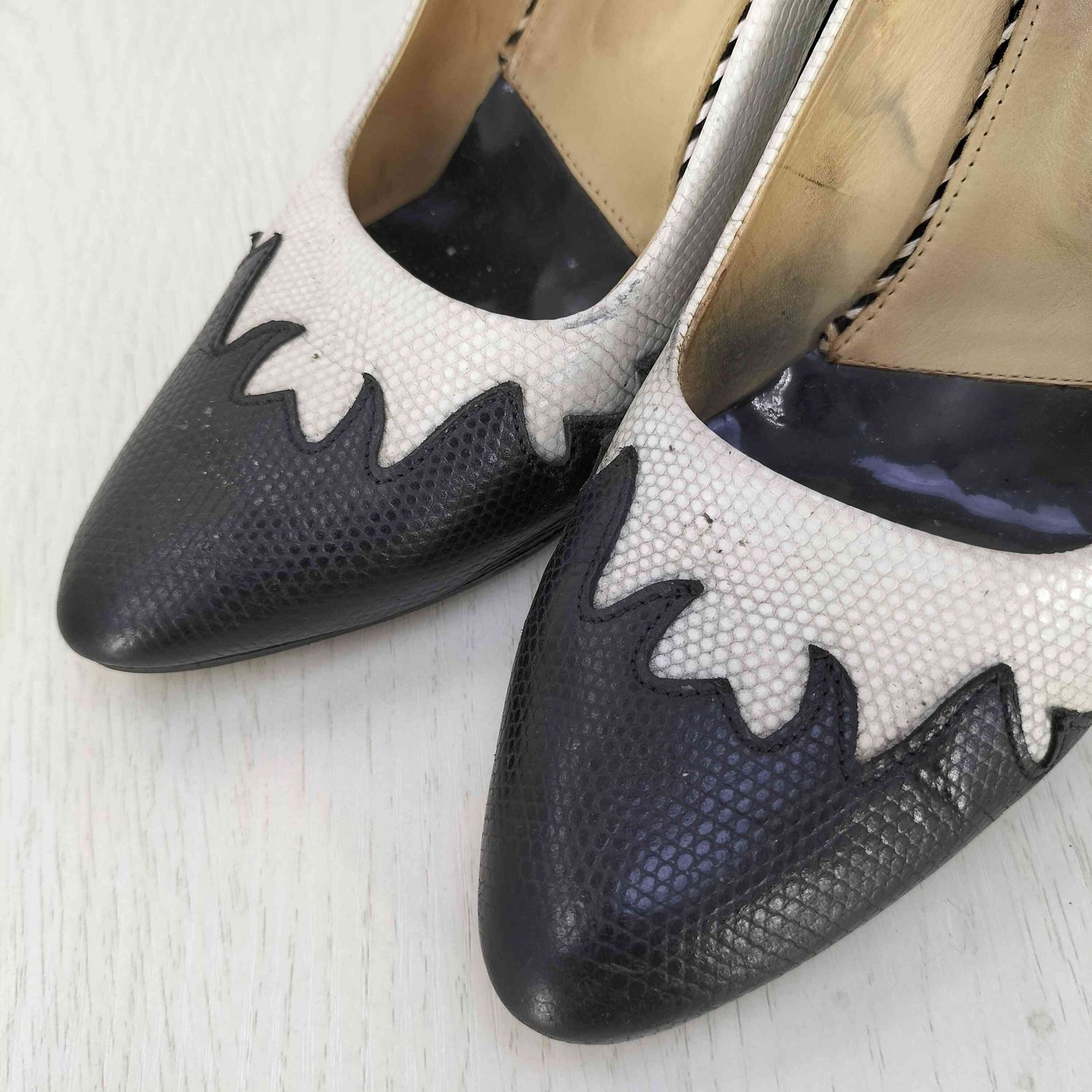 TOGA PULLA トーガ プルラ パンプス ピンヒール ハラコ レア 40 TOGA PULLA トーガ プルラ パンプス ピンヒール ハラコ レア 40