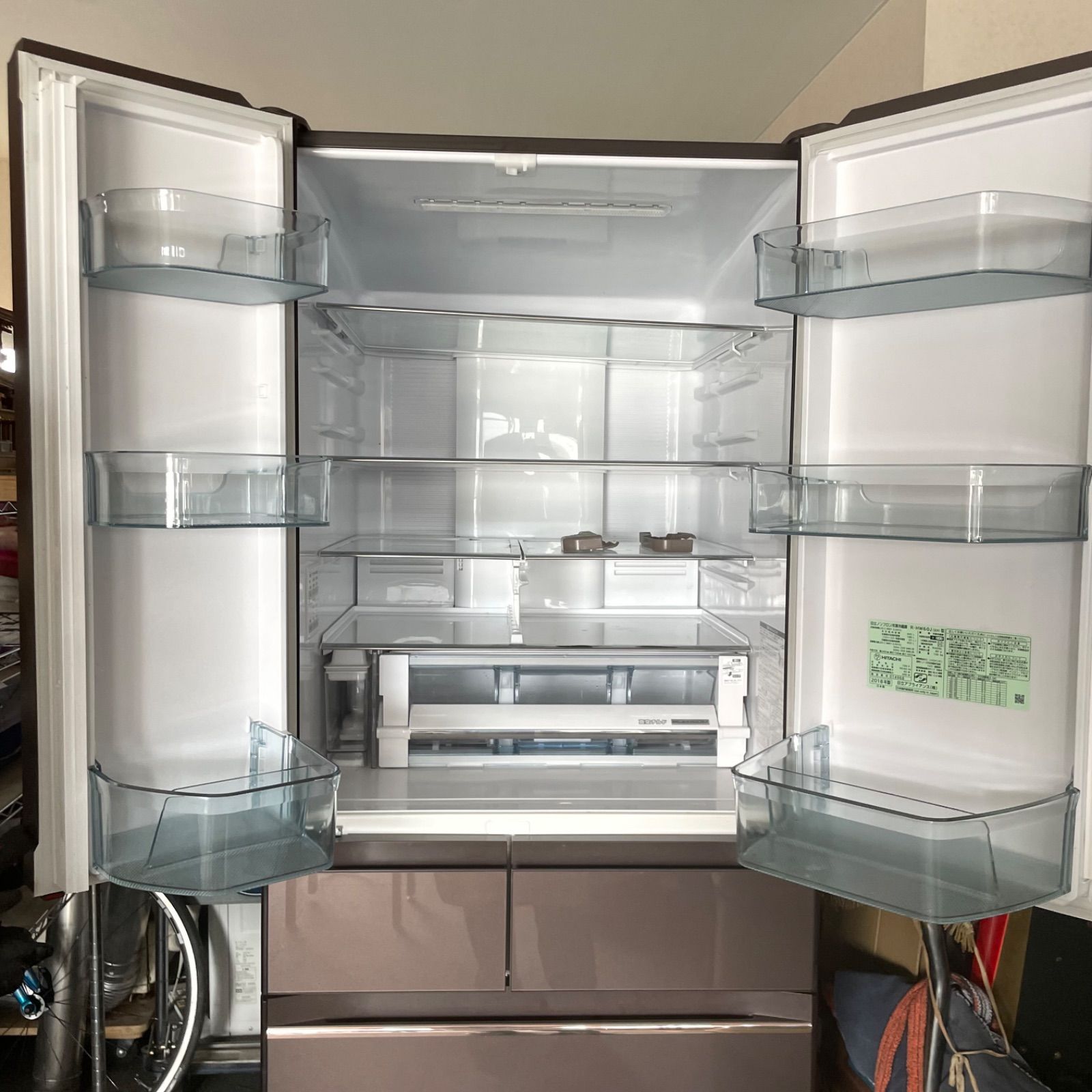 日立ノンフロン冷凍冷蔵庫 R-HW60J(XH)型