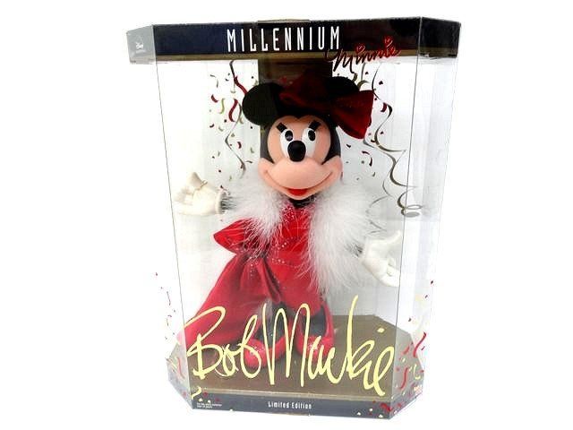 Disney ミニーマウス コレクションドール ミレニアム記念 2000体 2000年 人形 フィギュア ボブマッキー コレクター □7E