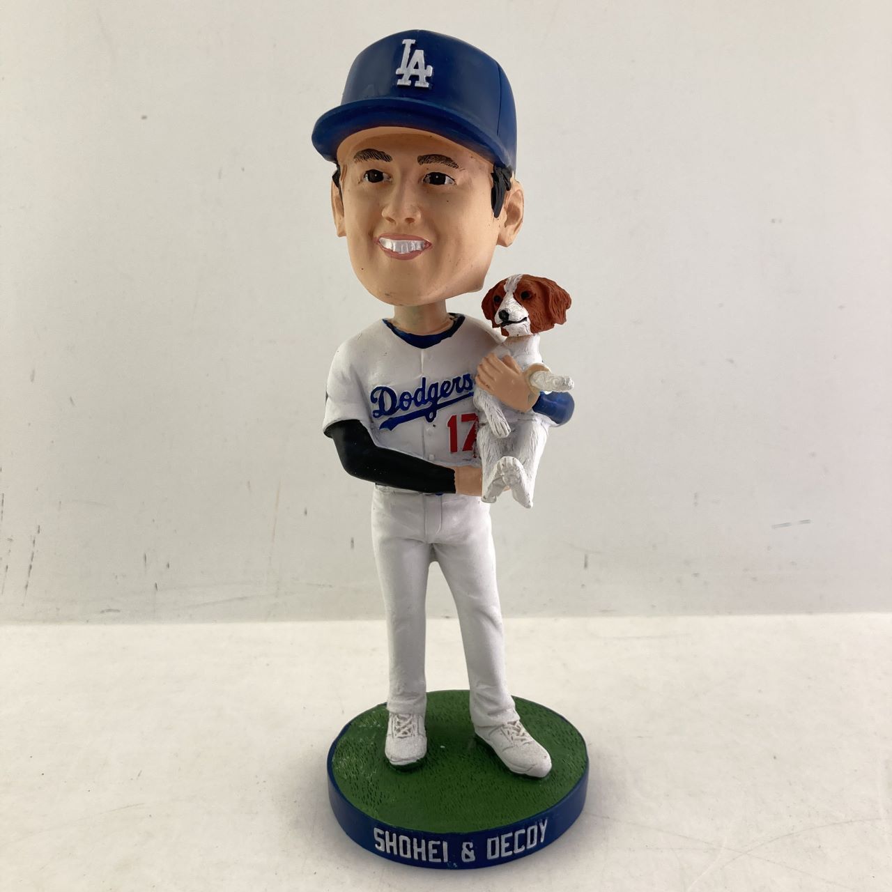 03w07074 大谷翔平 & デコピン ドジャース ボブルヘッド 【2024