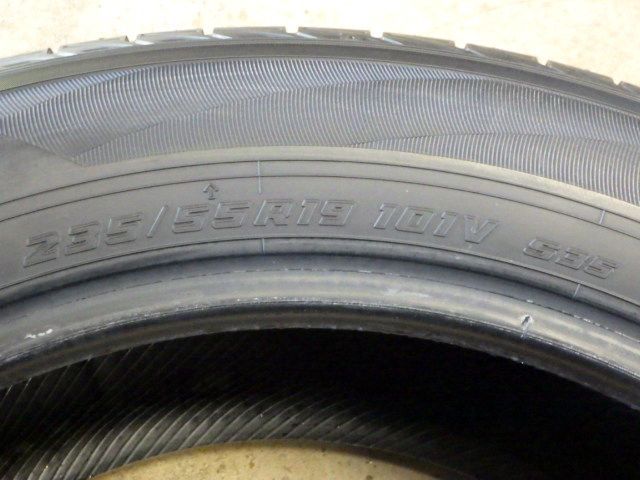 K334 送料無料◆2025年製造 約9部山◆YOKOHAMA AVID GT◆235|55R19◆4本