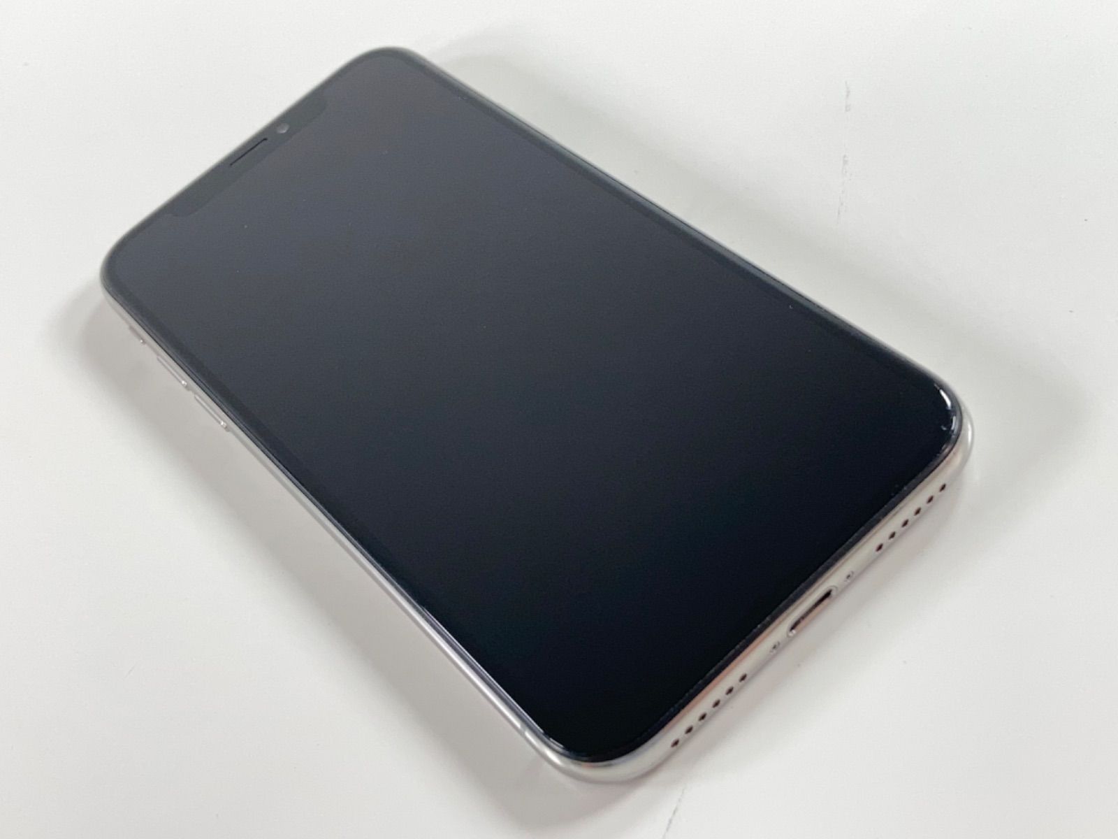 iPhone X Silver 256GB au A1902 バッテリー76%