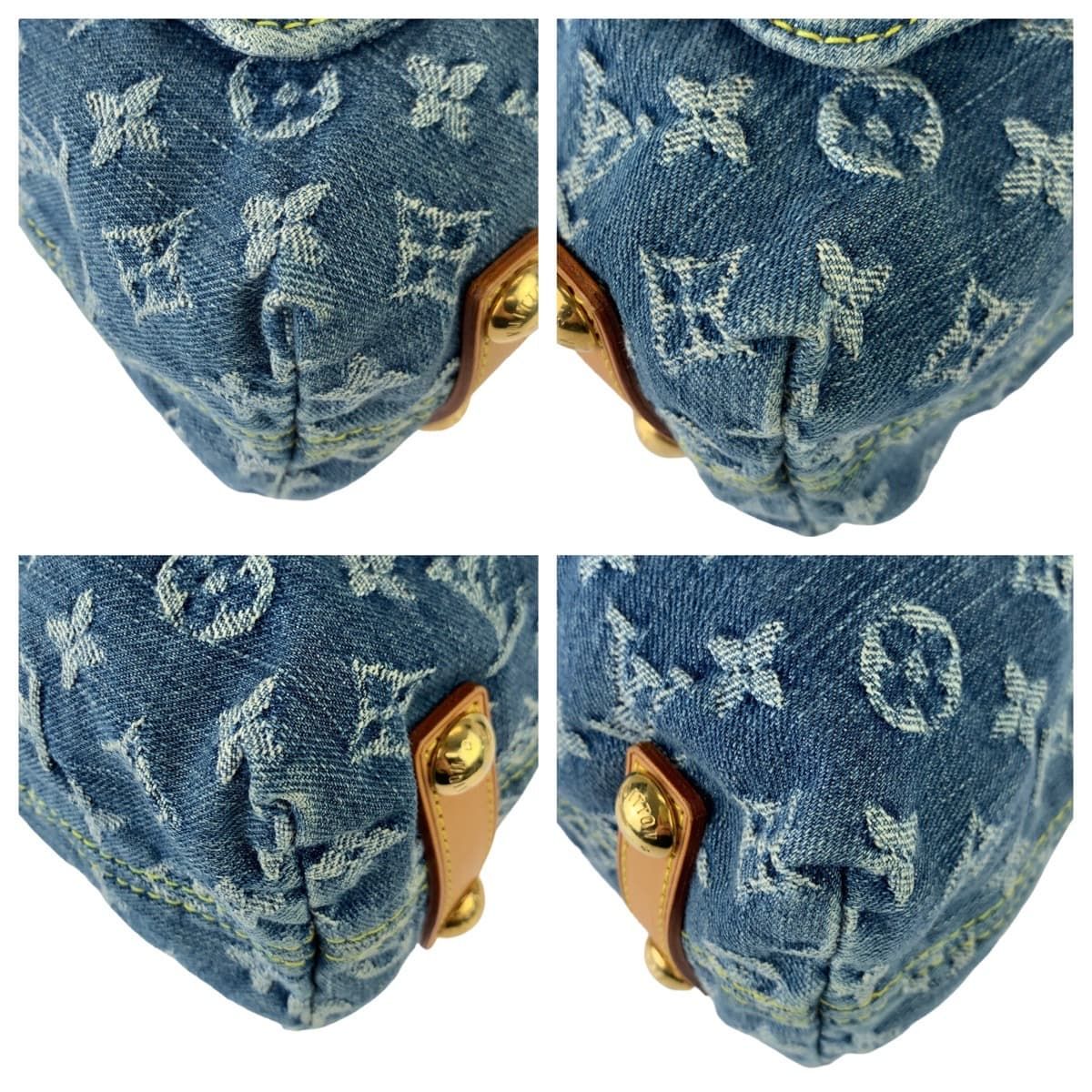 美品 LOUIS VUITTON ルイヴィトン モノグラムデニム バギーGM 美品 LOUIS VUITTON ルイヴィトン モノグラムデニム バギーGM