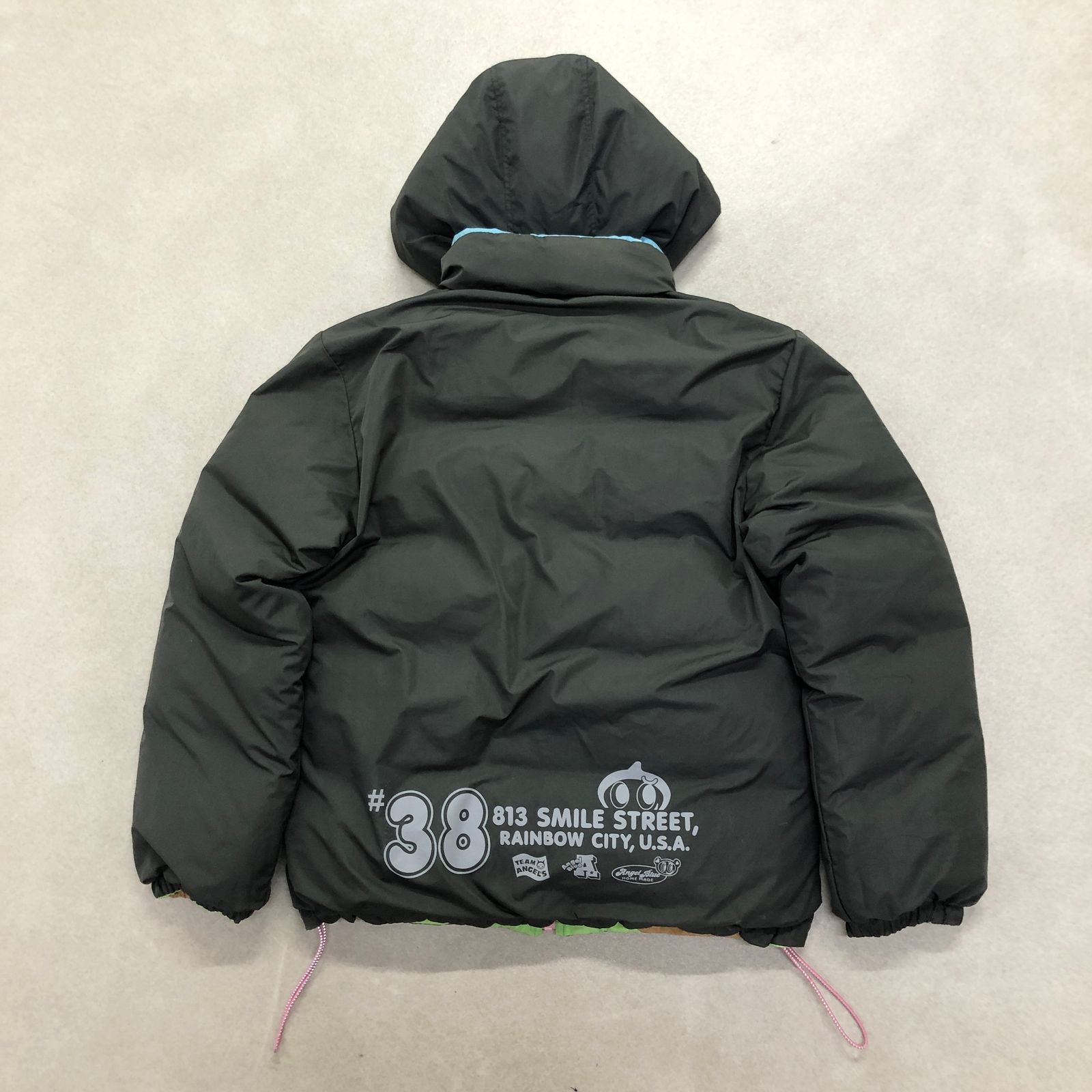 ○ ANGEL BLUE エンジェルブルー ダウンジャケット リバーシブル