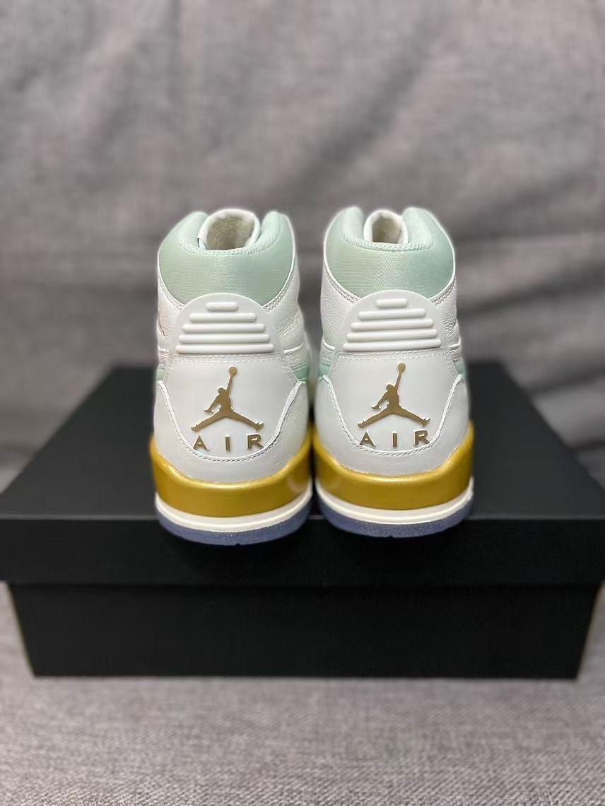 Jordan Legacy 312 year of the tiger/ジョーダン レガシー 312 ‘虎年’ 高筒 レトロ バスケットボールシューズ メンズ ミントグリーン DR8486-131