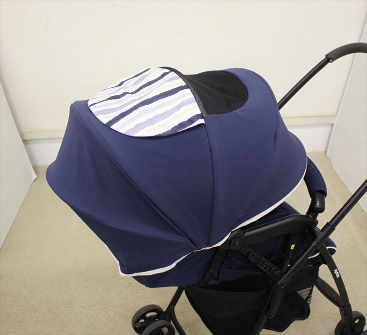 アップリカ ベビーカー カルーンエアー AC ブライトストライプ ネイビー NV アップリカ ベビーカー カルーンエアー AC ブライトストライプ ネイビー NV