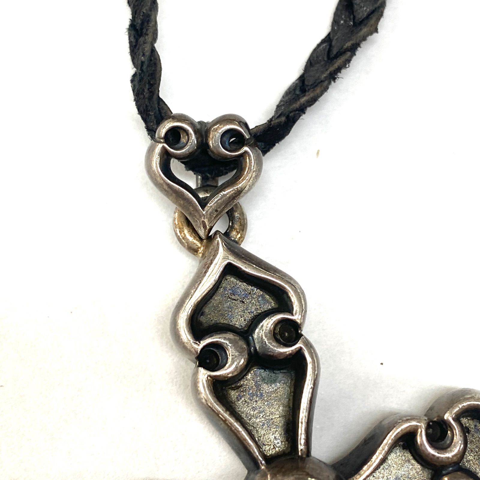 CHROME HEARTS クロムハーツ スペードクロスペンダント ネックレス