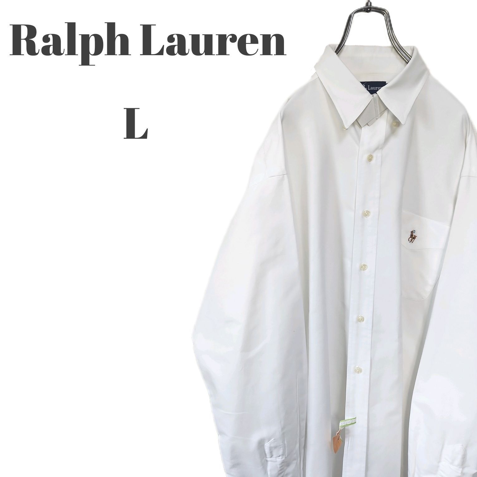 Ralph Lauren ラルフローレン 長袖ボタンダウンシャツ ポニー
