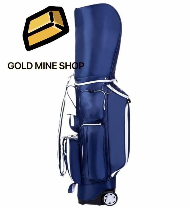 PXG キャディーバック ゴルフバッグ キャディバッグ 男女兼用 青 PXG