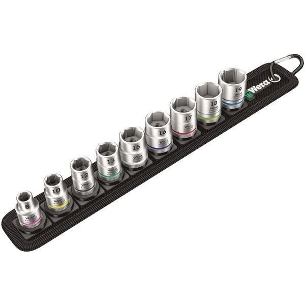 WERA ヴェラ 差込角3|8DR 9点組 ビットソケット セット サイクロップラチェット用 003973 工具 ツール DIY 作業工具 道具