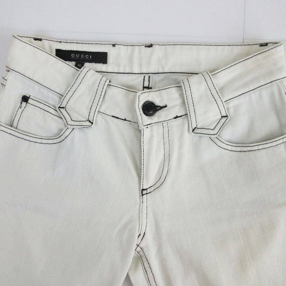 ストレッチベルベット フレアパンツディープレッド | GUCCI公式