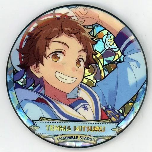 中古】バッジ・ピンズ 天満光 「あんさんぶるスターズ!! 窓扉(花窓) 缶