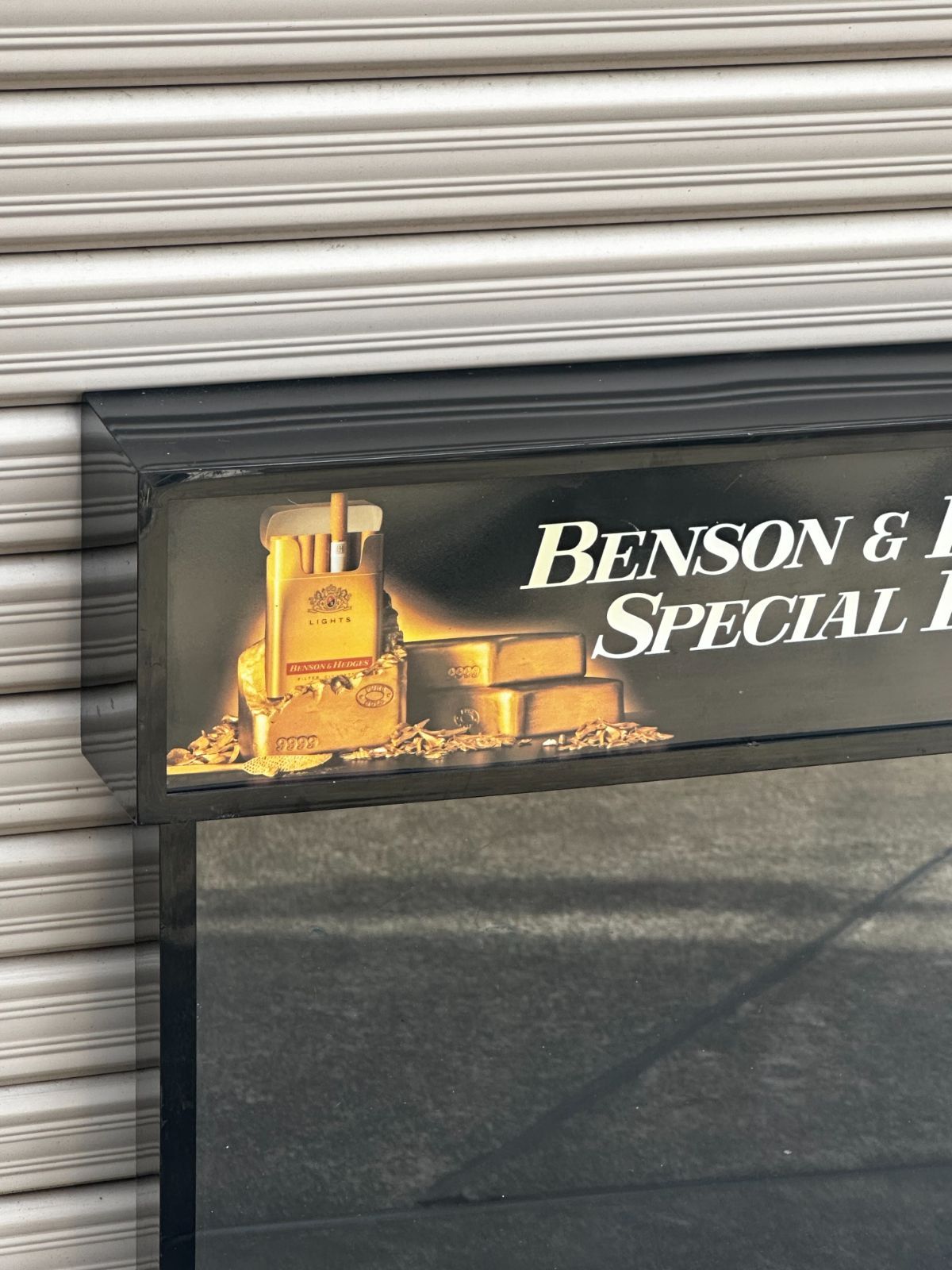 Benson - Hedges ベンソン&ヘッジス LED化ライトサイン 1980-1990