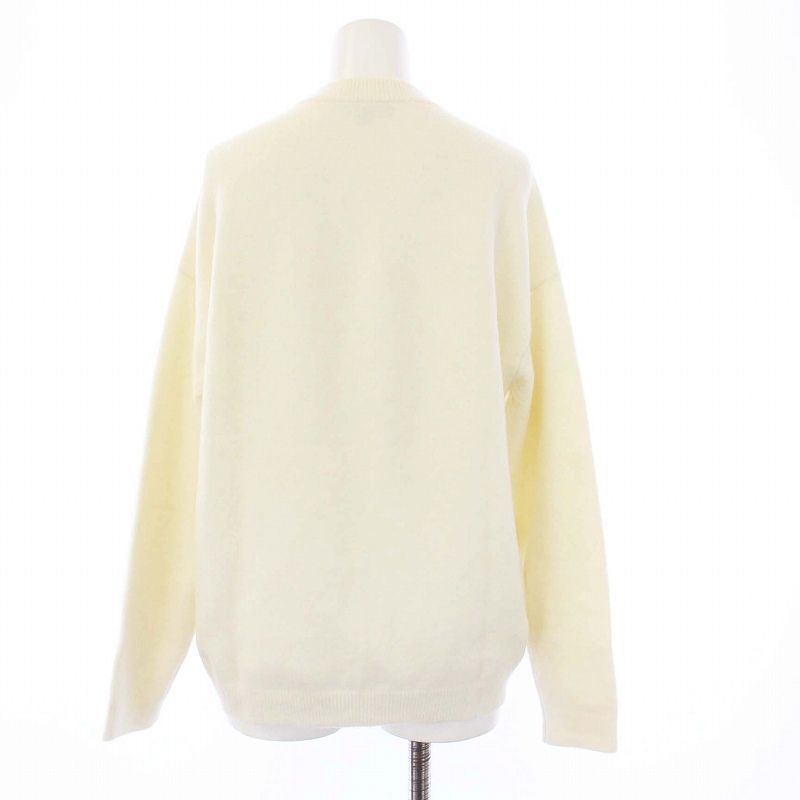 ドゥロワー Drawer 21AW 7G天竺編みクルーネックニット セーター