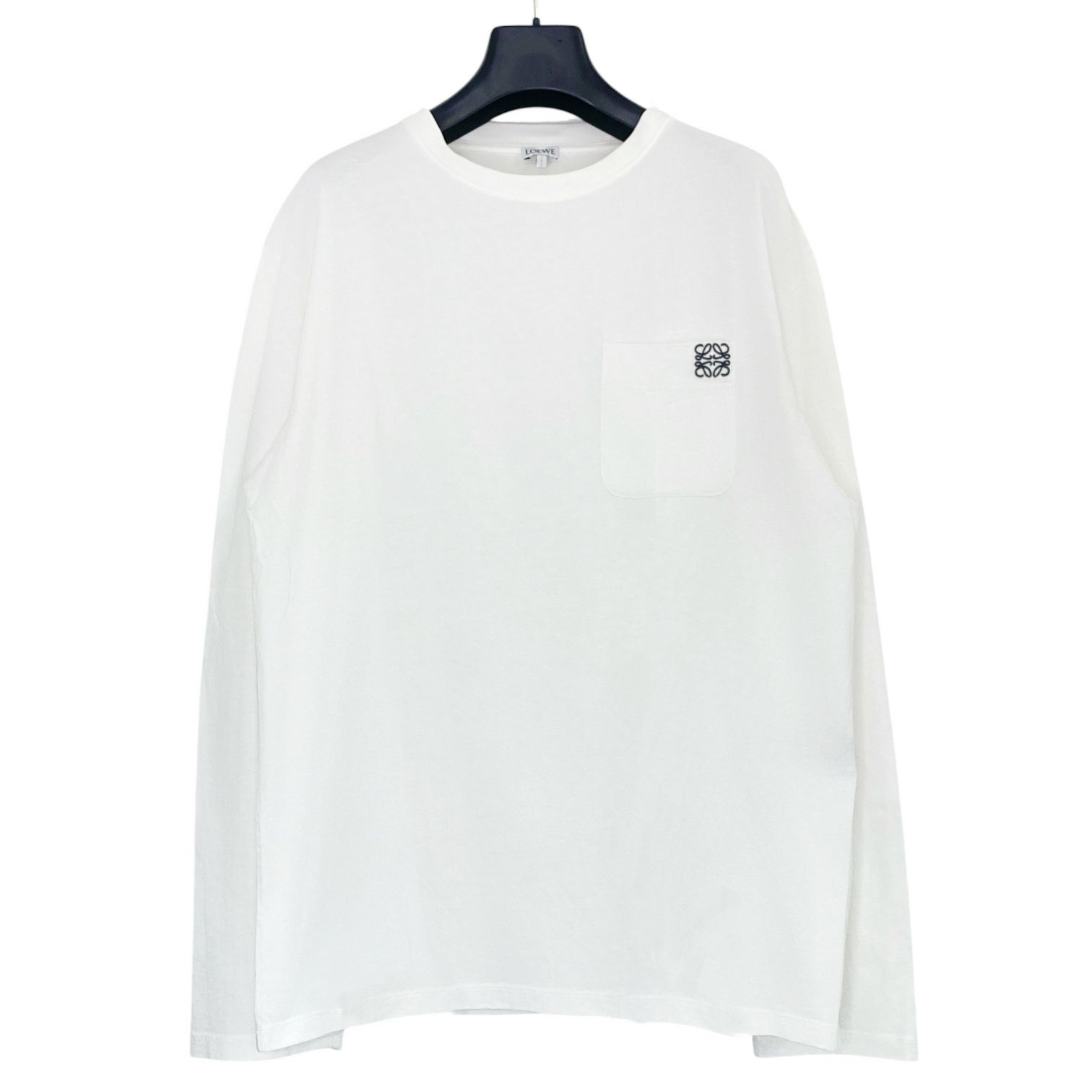 現行 極美品 LOEWE ロエベ Tシャツ 2024年 長袖 刺繡ロゴ