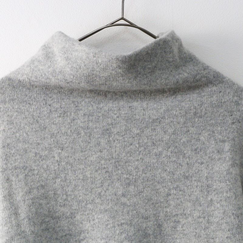 【美品】 アルアバイル 2022AW ドレープネックチュニック ニット カシミヤ 美品】 アルアバイル 2022AW ドレープネックチュニック ニット