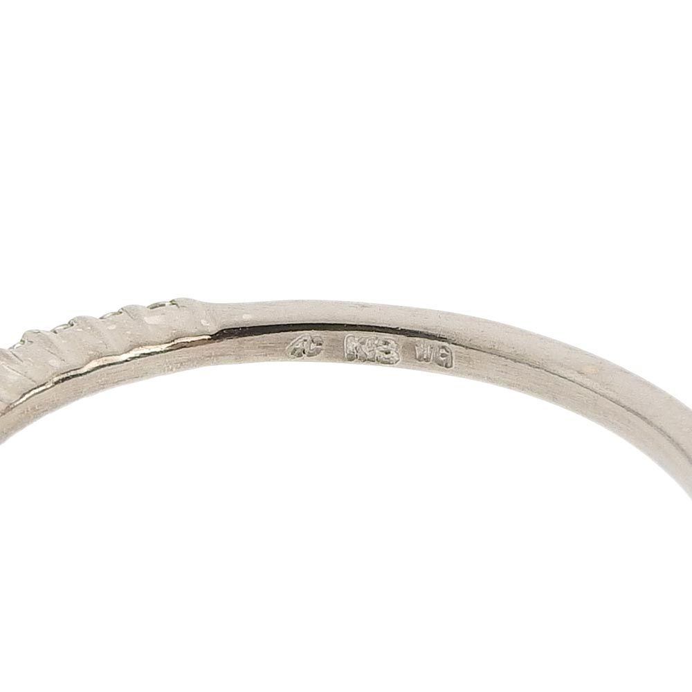 4℃ エタニティ マリッジリング K18WG メレダイヤモンド 12.5号 4℃ エタニティ マリッジリング K18WG メレダイヤモンド 12.5号