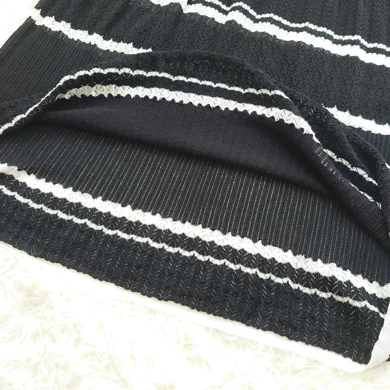 バイ レーシーニットワンピース