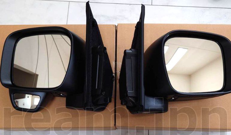 スズキ純正 エブリイ エブリィ DA17V ドアミラー 左右 ブラック 黒 後期 手動 エブリー サイドミラー Suzuki Every Door Mirror JDM