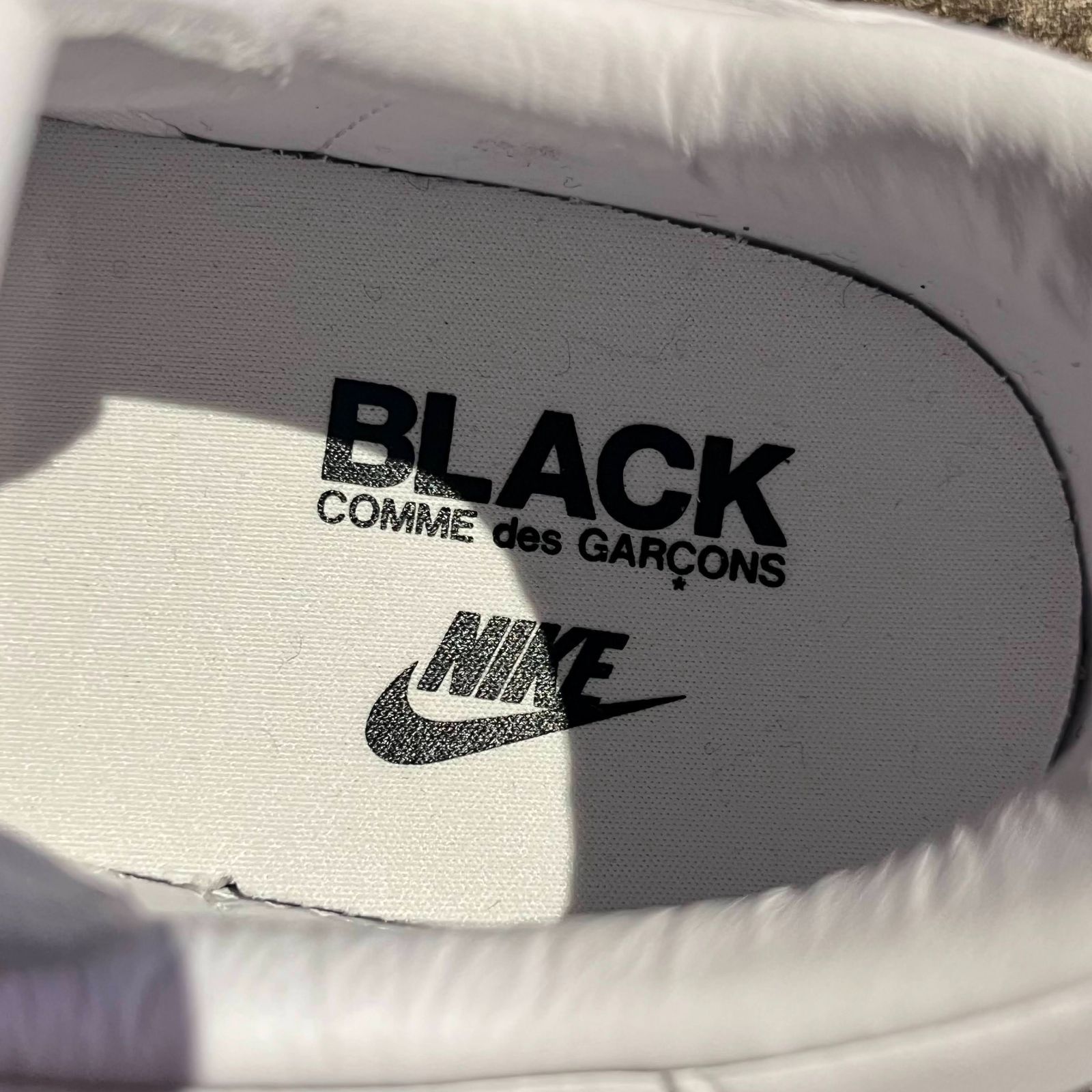 BLACK COMME des GARCONS ×NIKE TENNIS CLASSIC SP WHITE ブラック 