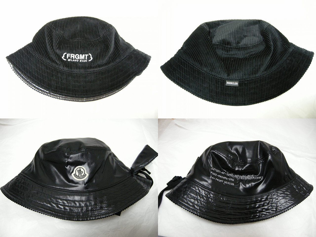 サイズL□新品 本物□モンクレール/GENIUS/FRAGMENT/BUCKET/HAT