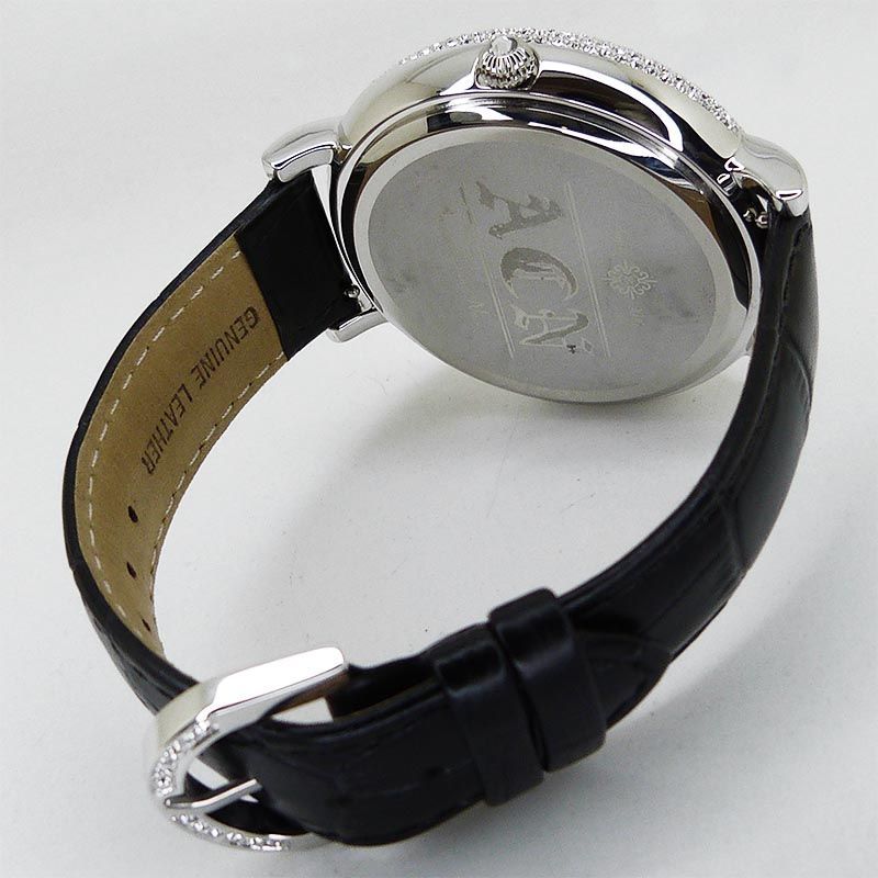  アンコキーヌ ネオ ACN M 1 2 E イール ブラック 45ｍｍ QZ 腕時計(クォーツ) 腕時計(アナログ)