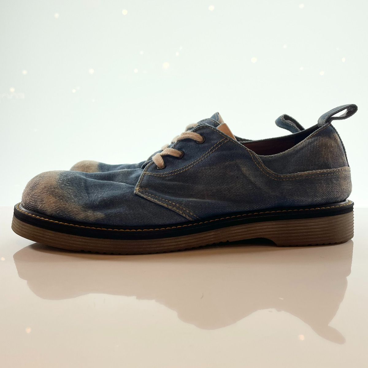 グラム glamb Slinky denim short shoes スリンキー デニム ショート  