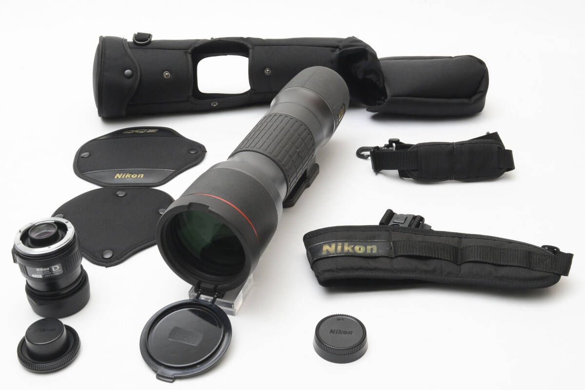 上品 Nikon ニコンフィールドスコープ FIELDSCOPE EDG D 85P|FEP-30W 2009W385 011