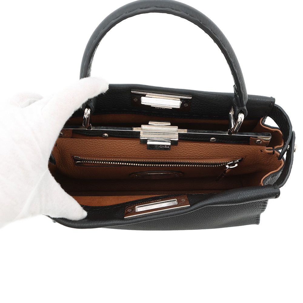 美品 FENDI フェンディ ピーカブー セレリア ハンドバッグ レギュラー FENDI フェンディ ピーカブー セレリア ハンドバッグ ショルダー