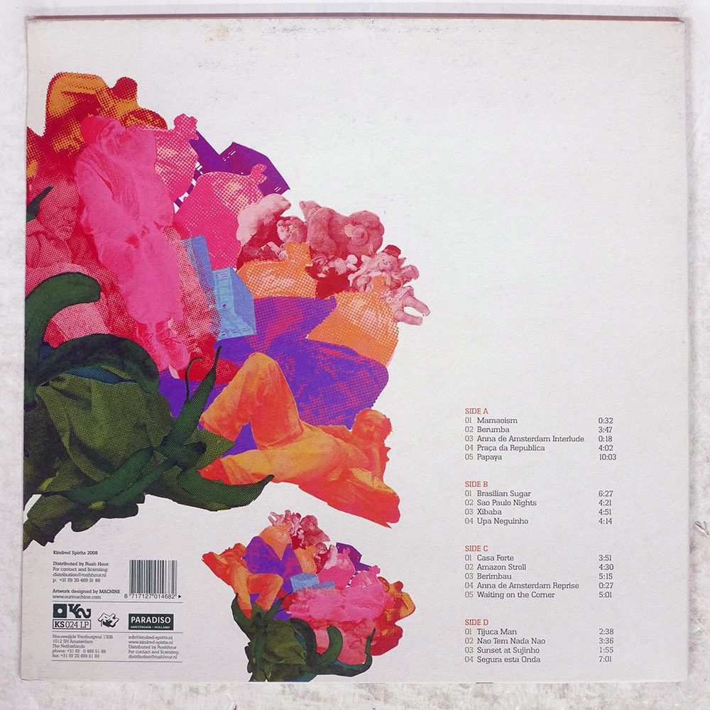 アドベンチャー オランダ盤 JACKSON CONTI|SUJINHO|KINDRED SPIRITS KS024LP LP 絶対お買い得！