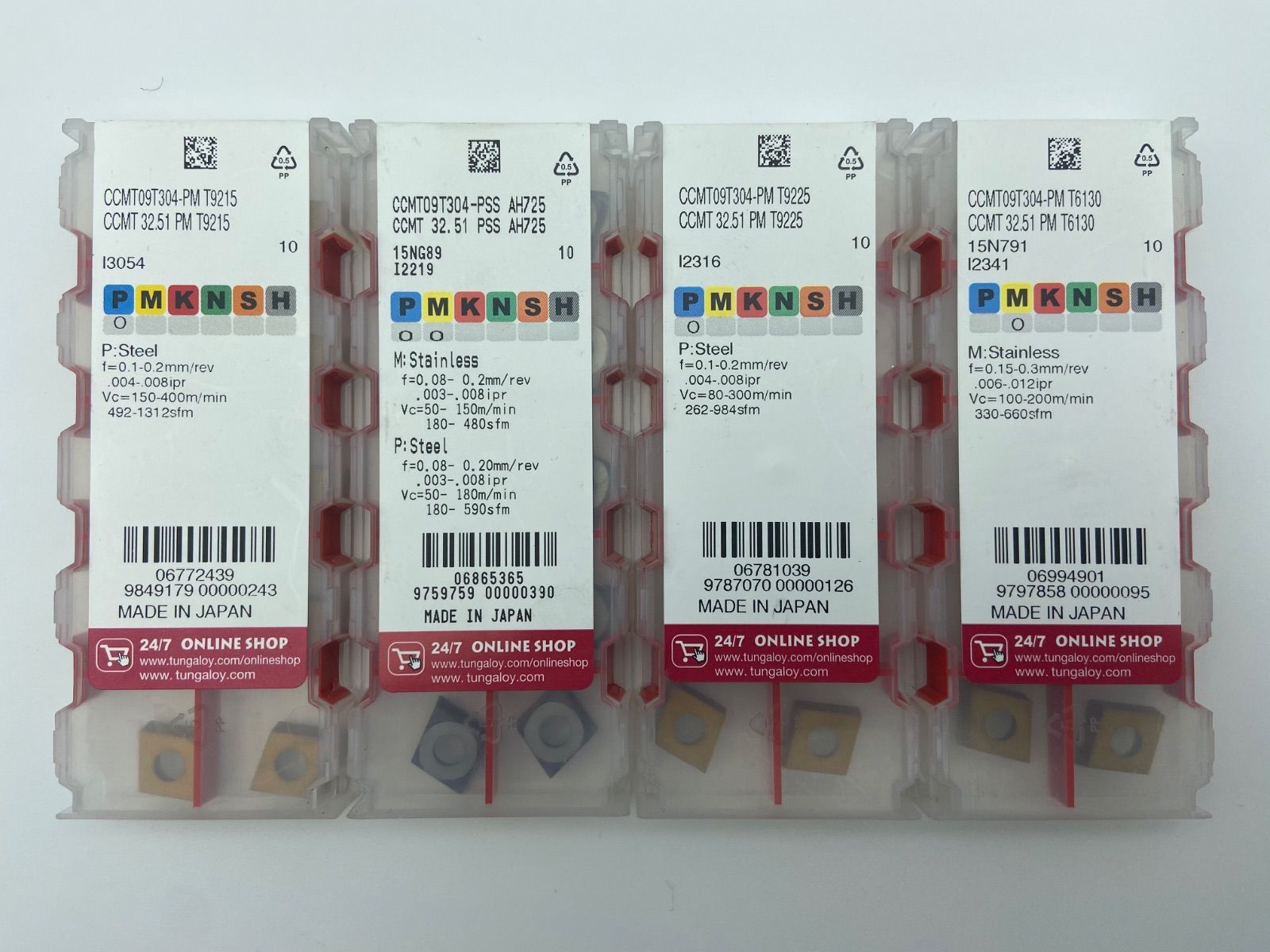 タンガロイ チップ (10個) CCMT09T304-PM NS9530 (CCMT09T304PMNS9530) 《TACインサート》 CCMT09T304-PM AH6225 チップ CCMT-PM タンガロイ 平行四辺形 - 通販