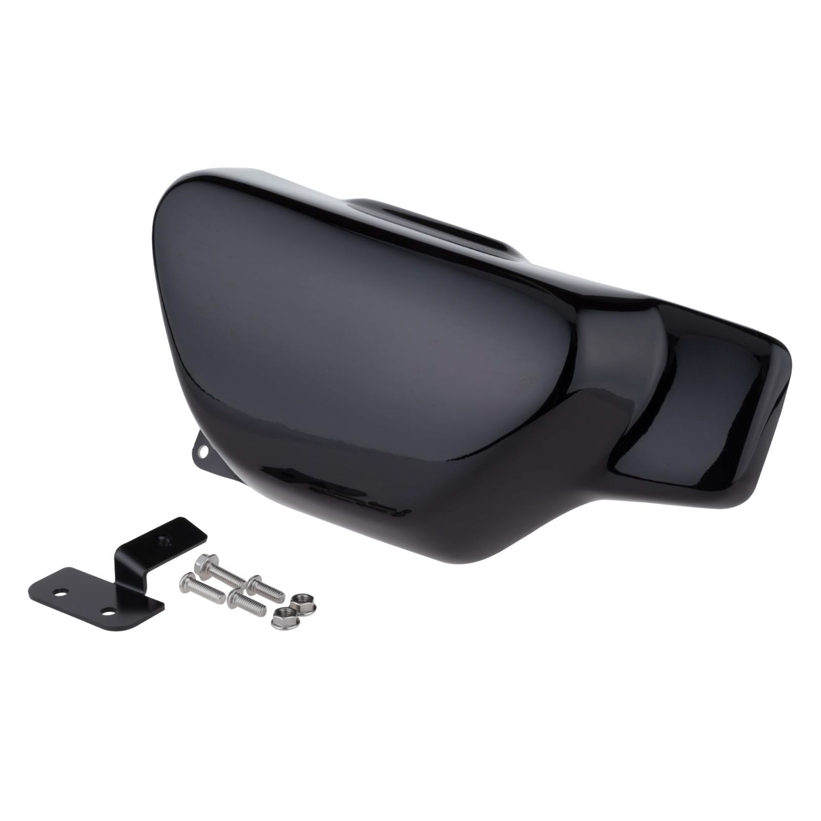 208-0411 黒ゲルコート サイドカバー バイクパーツ モンキー125