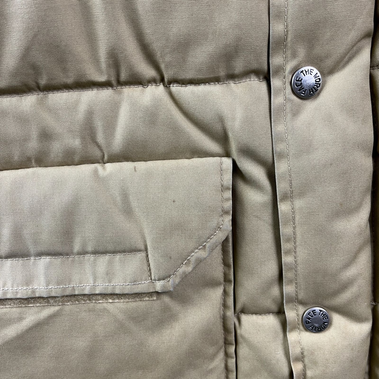 80s USA製 THE NORTH FACE ノースフェイス ダウンジャケット 茶タグ 