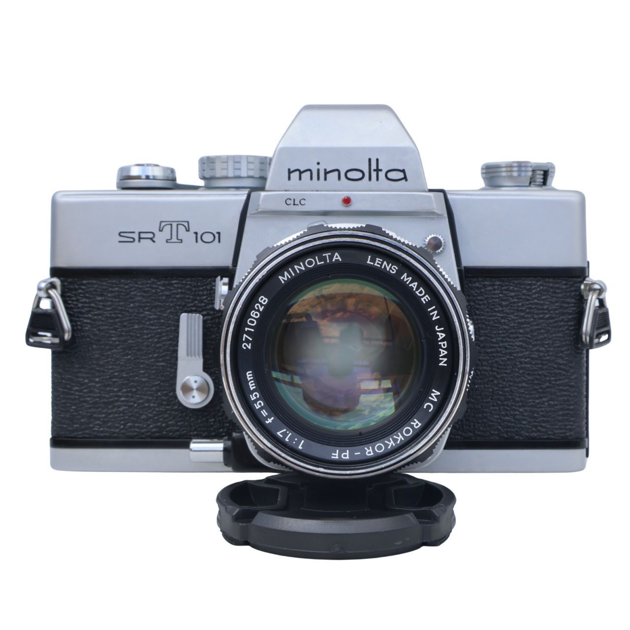 みッちゃま[整備済み] ミノルタ SRT101 MC W.ROKKOR MINOLTA SRT101 ブラック + MC Rokkor-PF 1:1.7 55mm 整備済