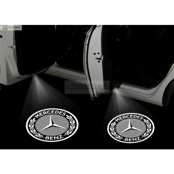 Mercedes Benz ロゴ カーテシランプ LED 純正交換タイプ W210 E