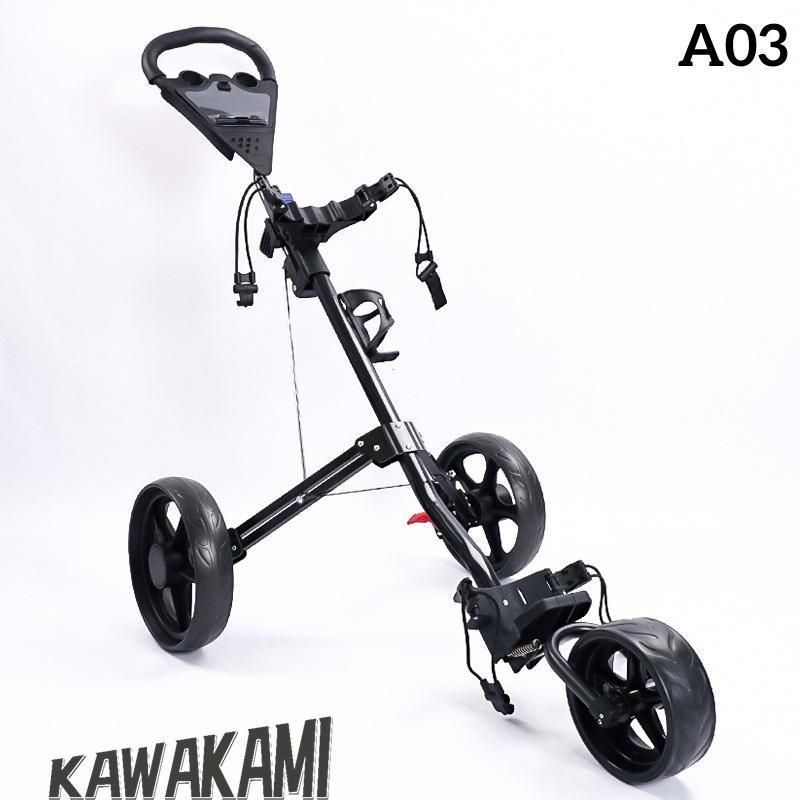 グリーンゴルフカート プッシュプルゴルフカート 折り畳み式カート