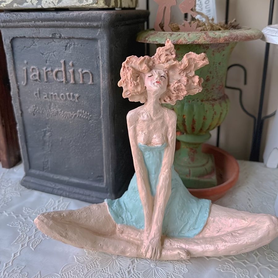 祖母の作った手作り『お福さん』和 福を呼ぶ日本人形 飾り置物 japan