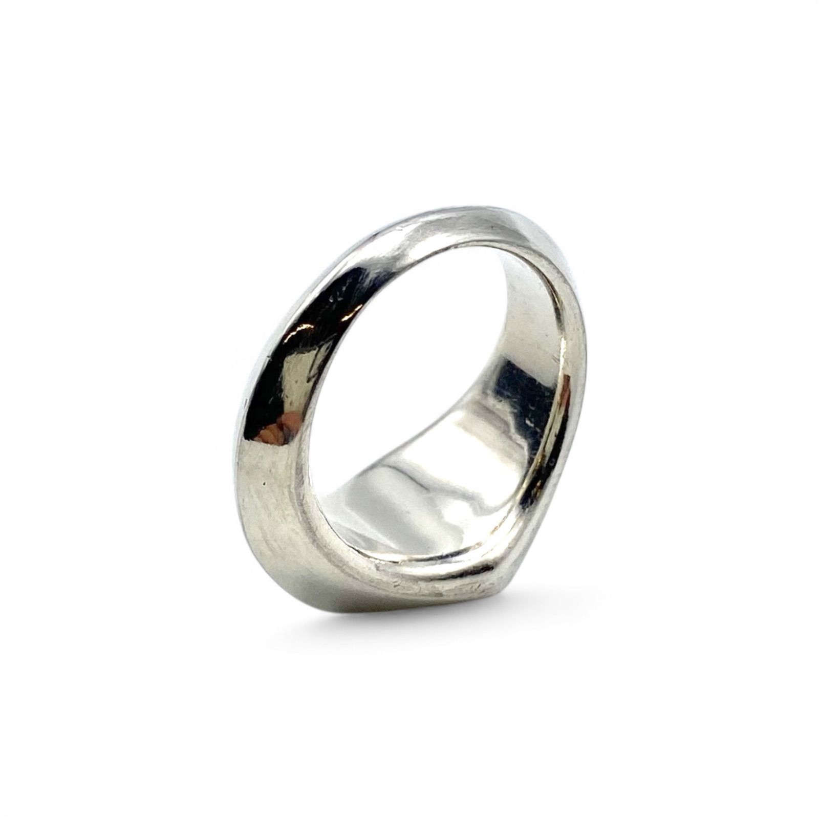 幻想的な光】オパールインレイ Silver 925 刻印 90s Vintage Ring 