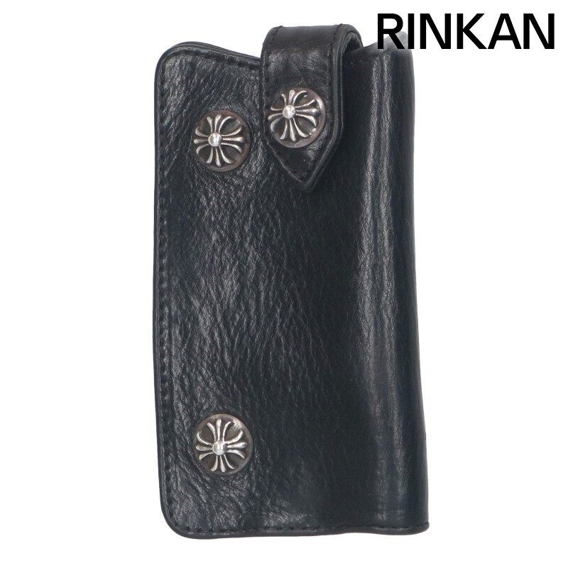 クロムハーツ キーケース クロスボタンレザー RINKAN鑑定済み クロムハーツ キーケース クロスボタンレザー RINKAN鑑定済み