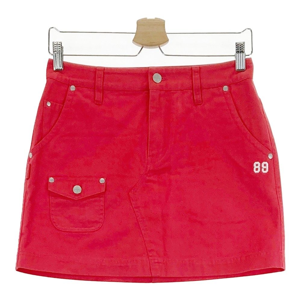 パーリーゲイツ赤スカート