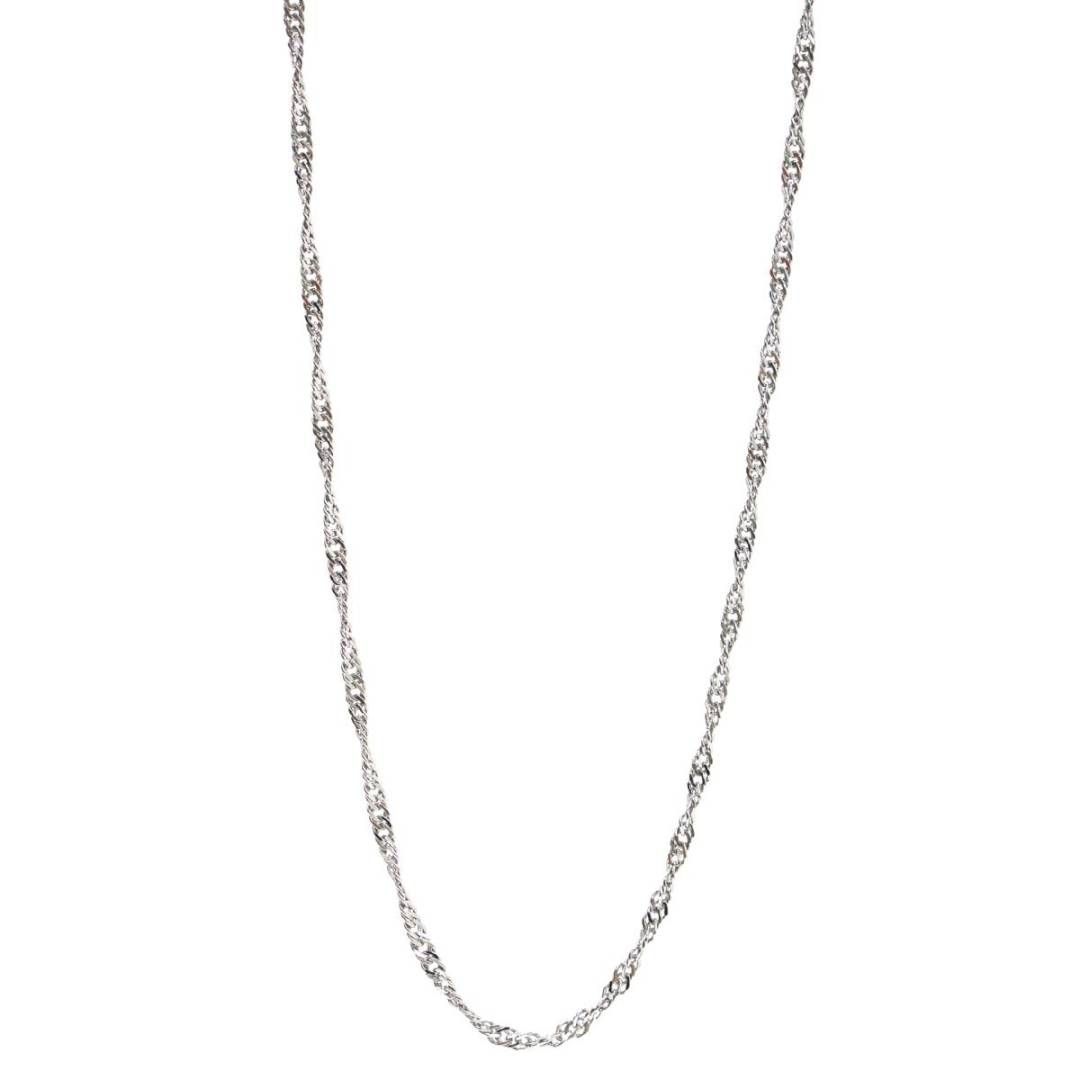 ネックレスPt850スクリューチェーンアクセサリージュエリー現状品