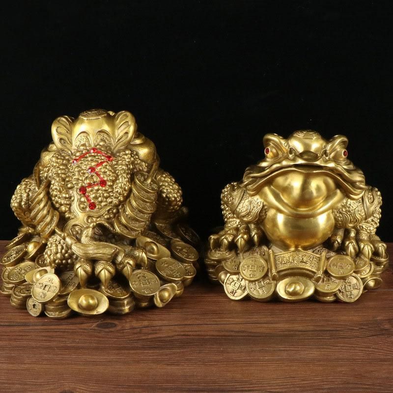 風水 カエル 置物 三本脚の蛙 銭蛙 かえる 三本足 金運 開運 グッズ